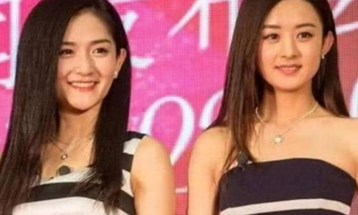 袁咏仪指着赵丽颖对董子健说：“我很不喜欢那个女的。”说完还问旁边的谢娜：“她叫什