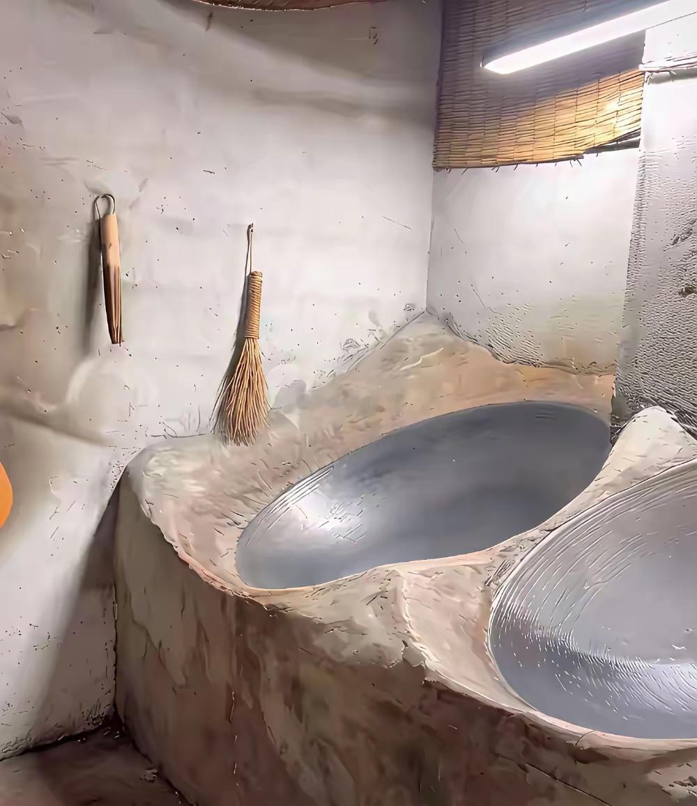 这是哪里的风俗，锅还得斜着放