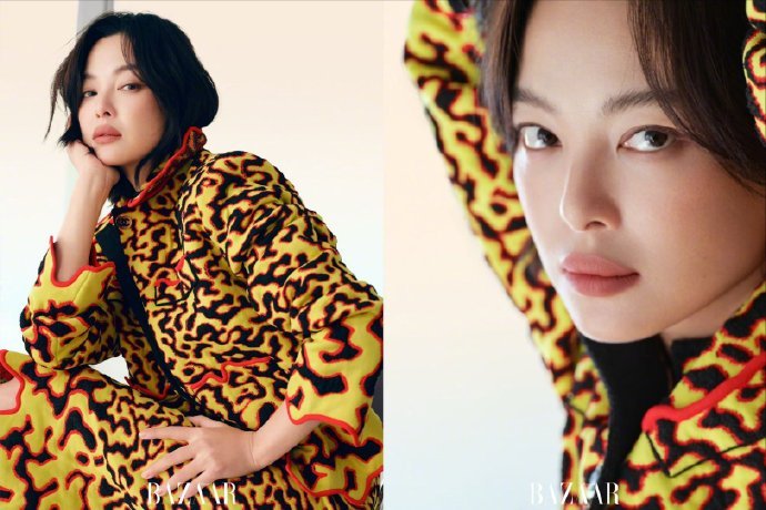 辛芷蕾芭莎封面大片持续霸屏时尚大刊，辛芷蕾四登芭莎封面，气场全开，定格高级惊艳