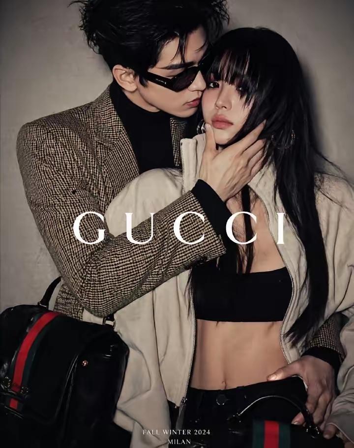 张凌赫的新代言广告，这就是区别！肖战的广告啥时需要女模特来凑热闹？男女一起拍的，