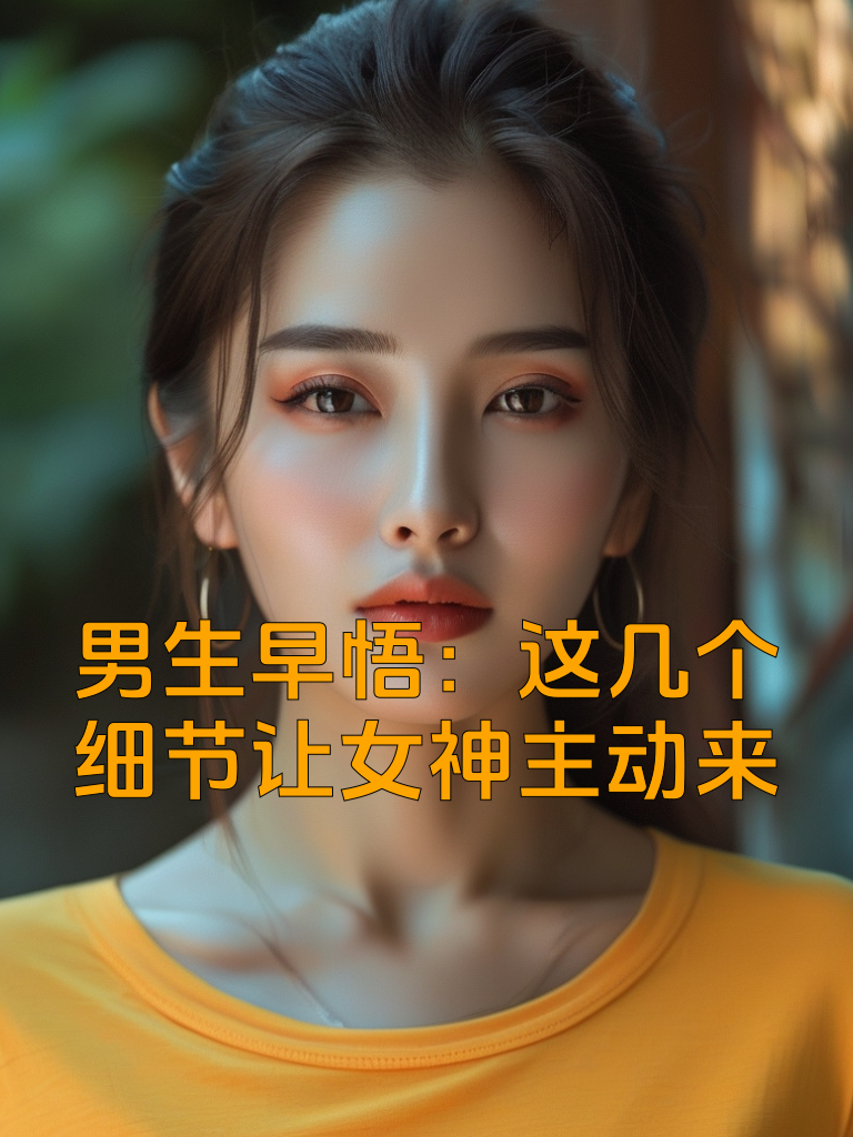 男生早悟：这几个细节让女神主动来！