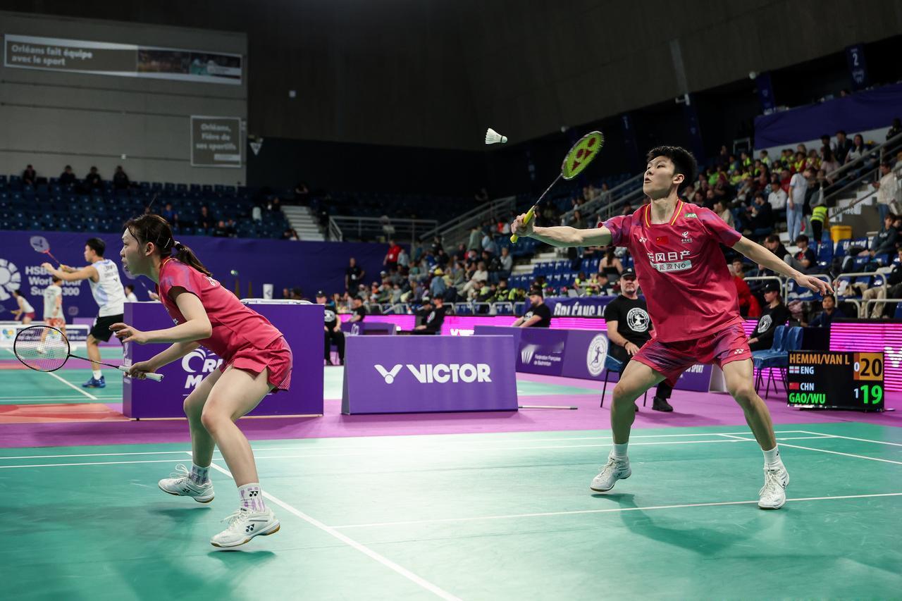 28分钟速胜！高家炫/吴梦莹2-0横扫晋级混双四强，半决赛硬刚渡边勇大！202