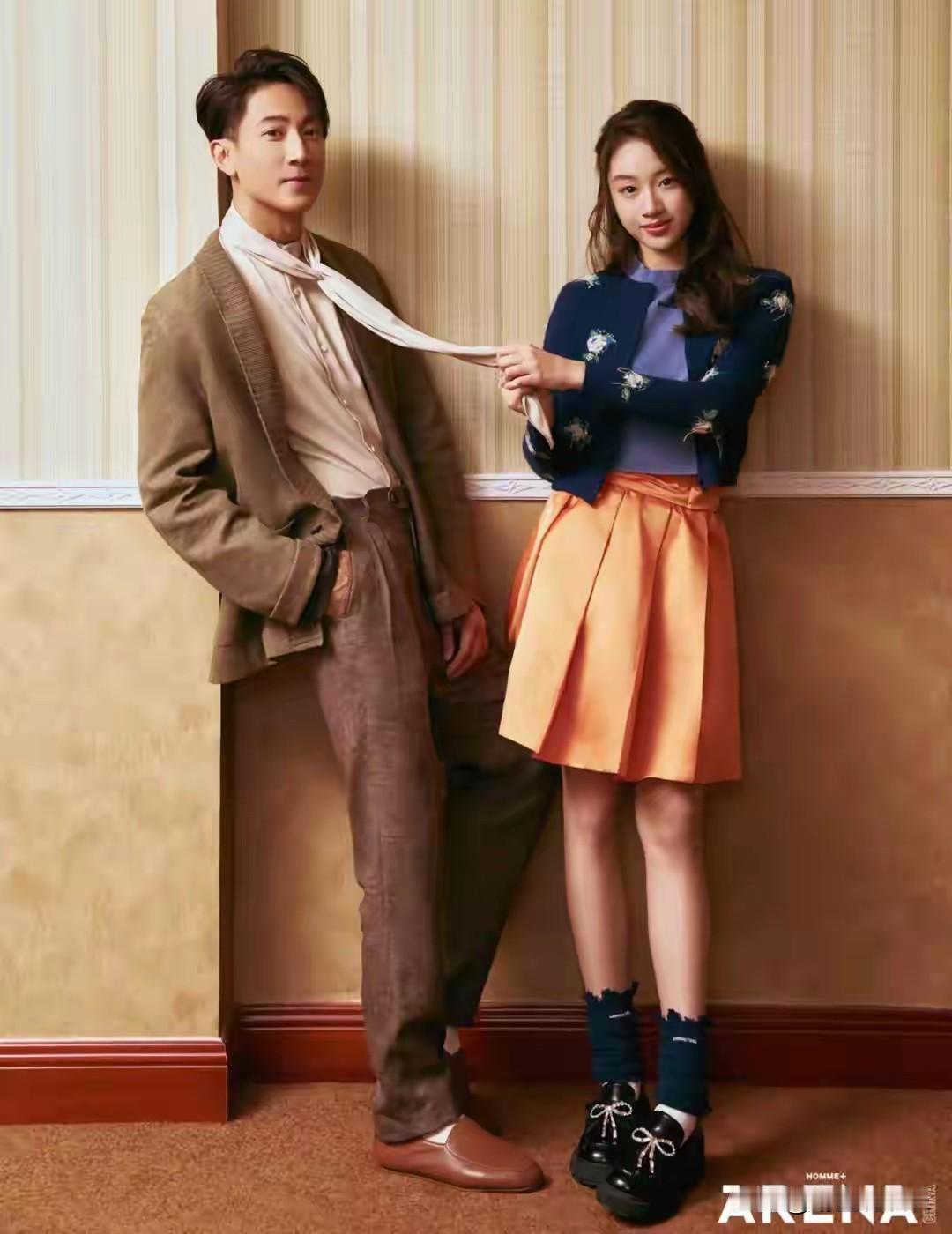 吴尊带15岁女儿拍杂志，被网友辣评：膈应人！！父女俩一个又帅又年轻，一个又美