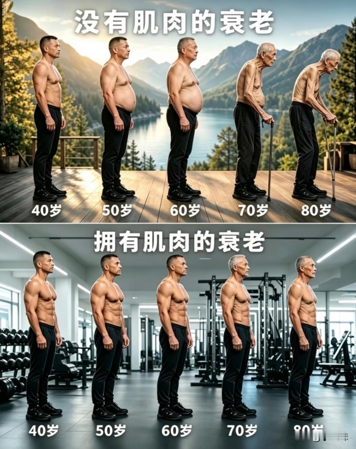 你们觉得锻炼有抗衰老的作用吗？