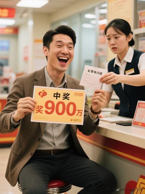 惊呆！900万大奖得主进店才知中奖家人们，这剧情比电视剧还离谱！一位彩民之前