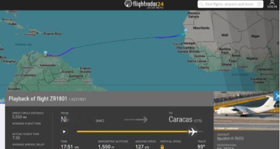 特朗普回国就将下令开战，俄罗斯运输机艰难抵达委内瑞拉，提前为马杜罗送来强援？
