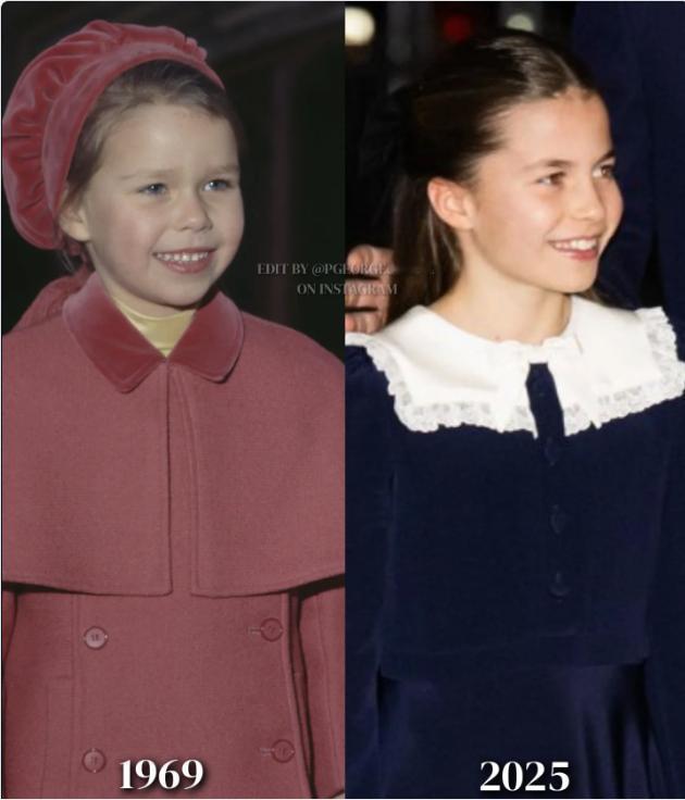 有的说夏洛特公主长得像戴安娜王妃，有的说她长得像伊丽莎白女王，有的说她长得像