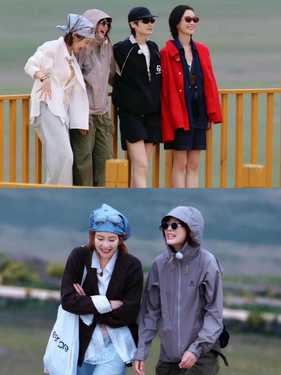 李宇春倪妮高叶穿靴子不告诉辛芷蕾向野的我们穿搭小团体实锤！李宇春、倪妮、高叶默