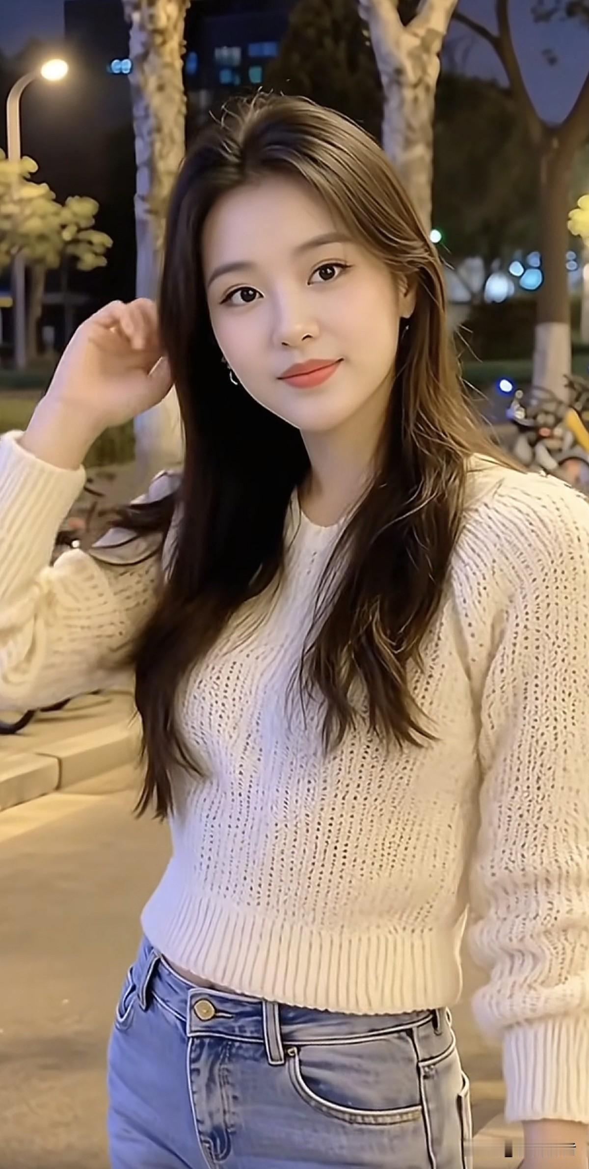 “笑语盈盈暗香起，月色如水人如玉”，月色笼罩下的美人，着实值得在这刹那细细赏鉴，