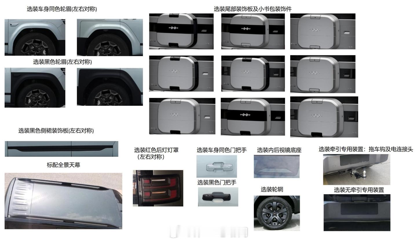 比亚迪方程豹钛7工信部申报信息：尺寸与插混版保持一致，长4999或5050mm