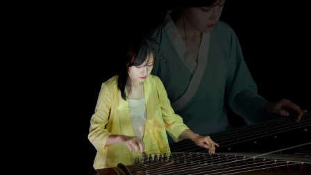 20120215古筝娱乐弹奏---《关山月》(古琴曲移