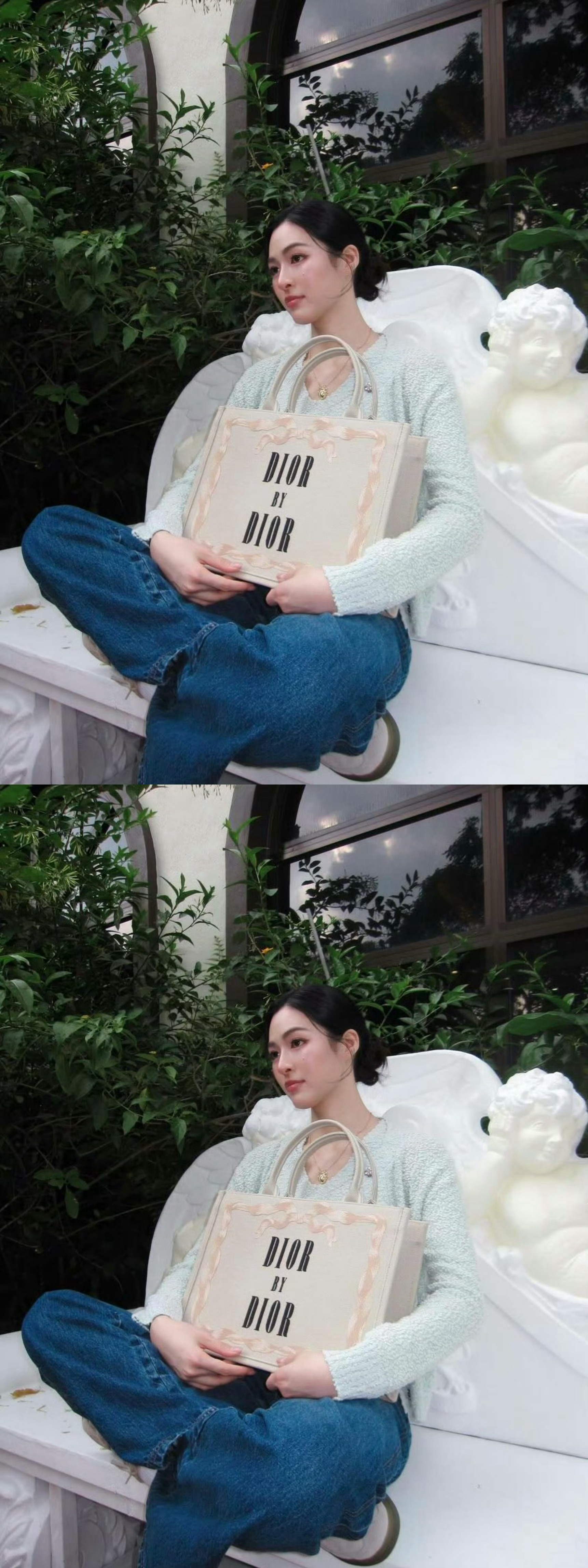 邝玲玲更新迪奥大片好美好贵的女明星