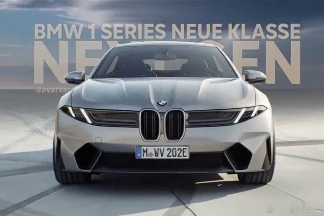 全新宝马1系渲染图来了，新世代的设计陆续上车，已经变得越来越好看了！宝马新车汽车