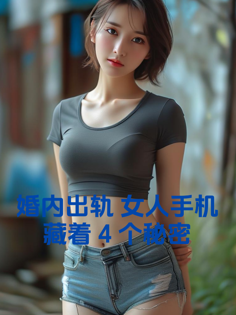 婚内出轨，女人手机藏着4个秘密