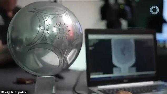外星黑科技现身地球?神秘金属球现外星芯片,X光扫描曝光秘密