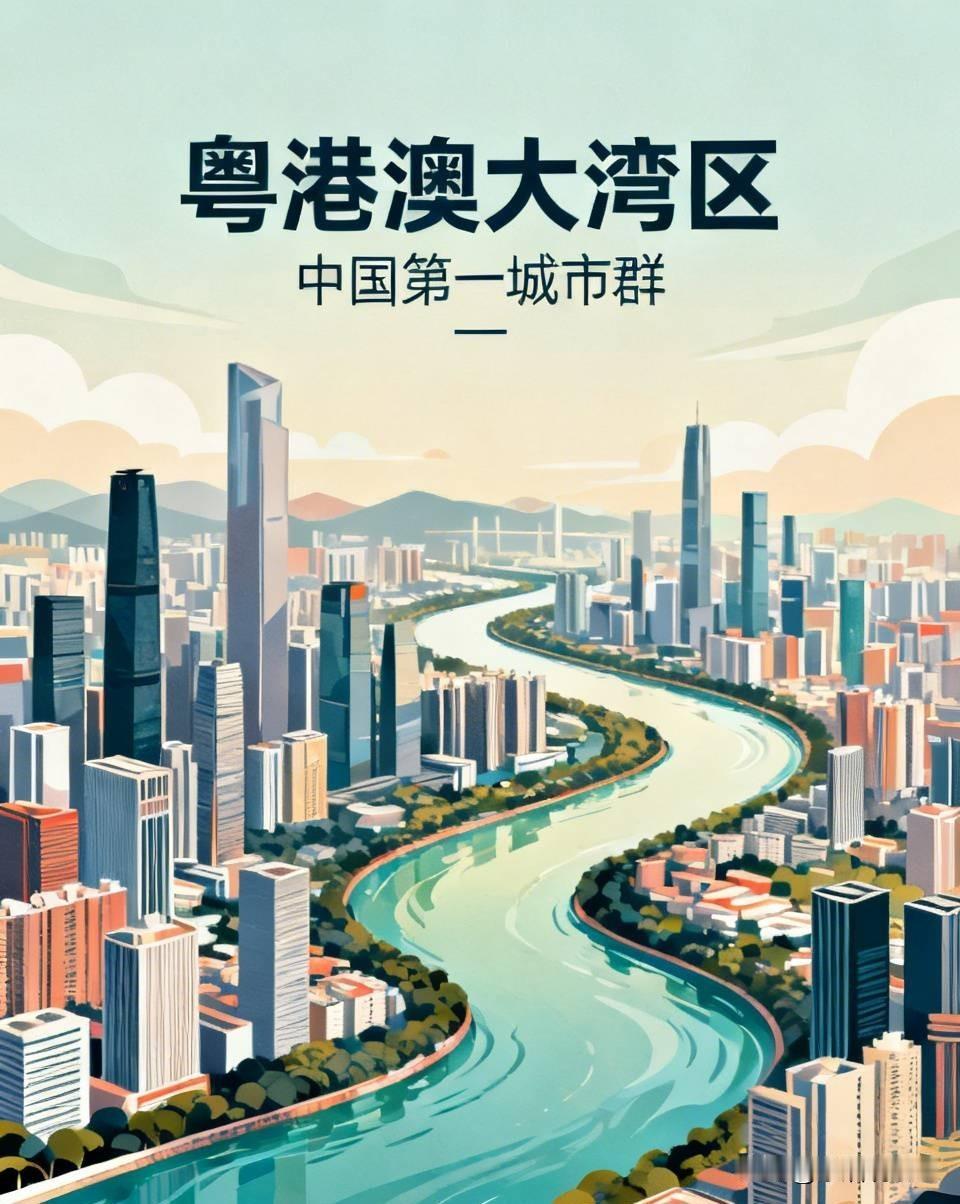 中国第一城市群，只有粤港澳大湾区！长三角只能屈居第二国内城市群竞争一直热度