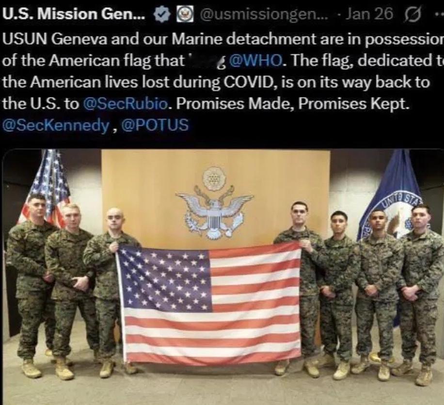 能奈我何，对美国别说国际法也别提联合国宪章…美国正式退出世界卫生组织后，世卫组