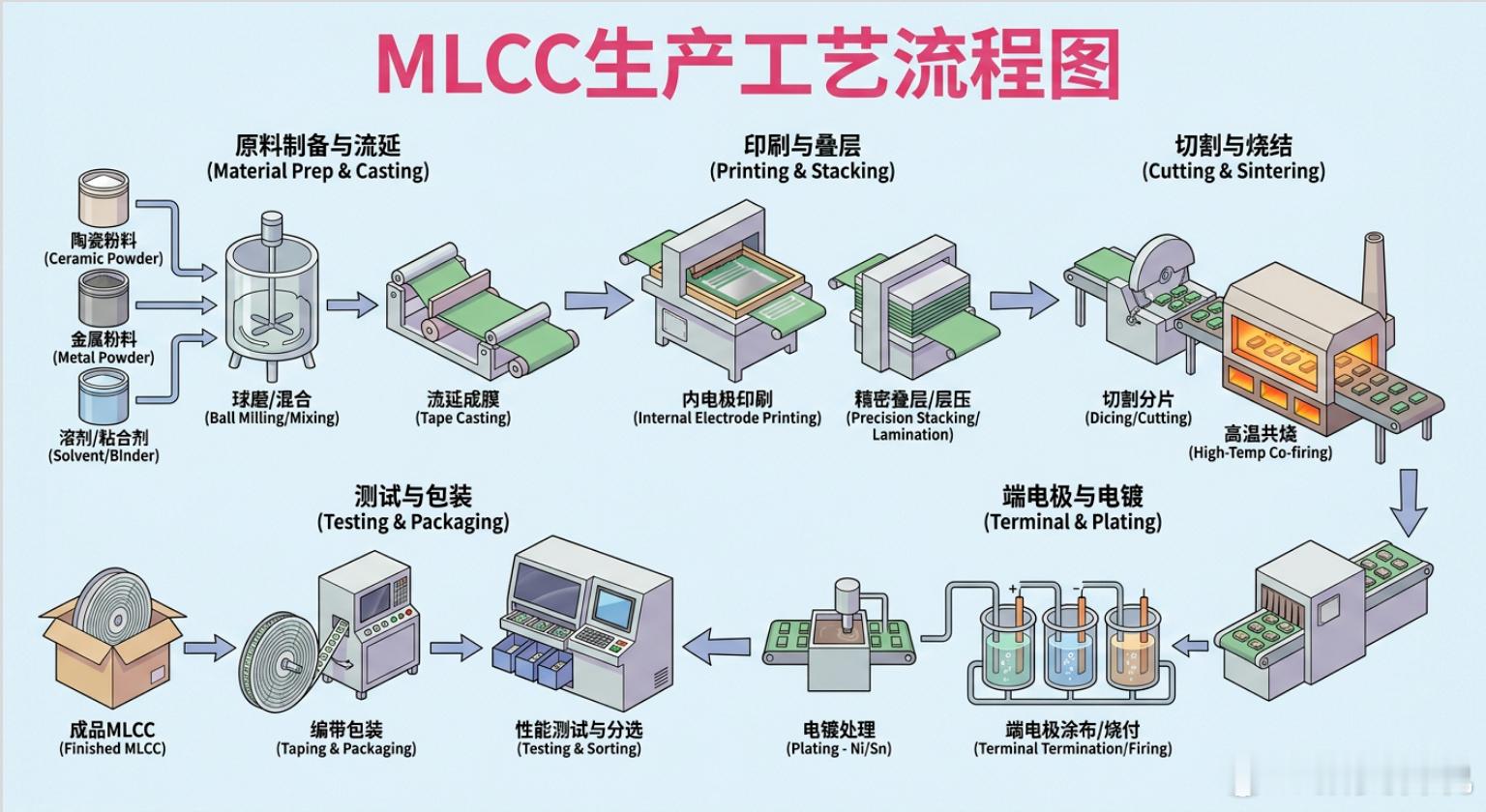 通俗拆解：被称作电子大米的MLCC，2026年高端缺货暴涨逻辑一、通俗看懂：什么