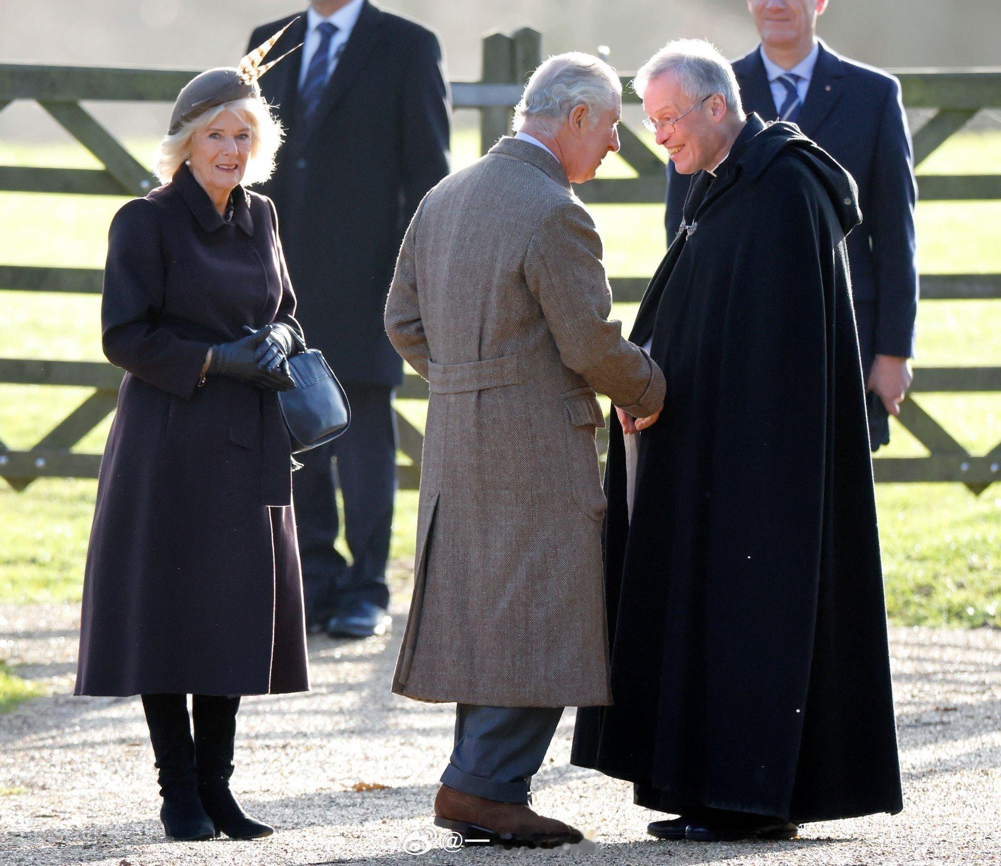 英国王室那些年，查尔斯三世在诺福克郡参加过的新年教堂礼拜活动⛪自从2022年