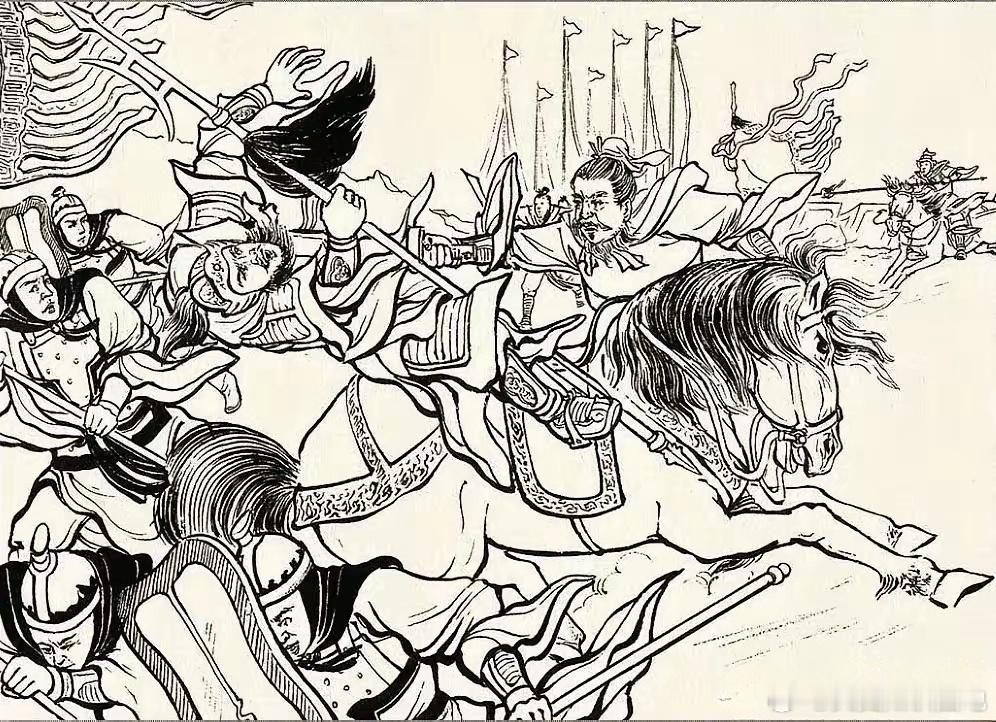 三国东吴老将丁奉请令突袭魏军，面对魏将，厉声大骂：你父乃我东吴肱骨之臣，怎会有