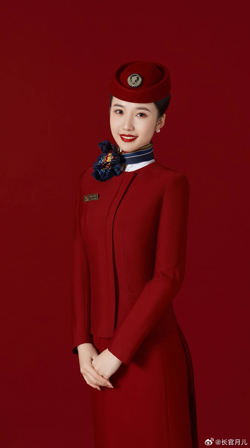 国航空姐，最美的空姐。