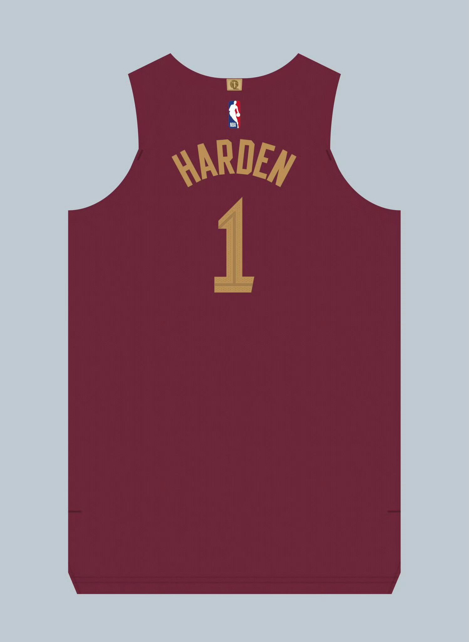 球衣名记EtienneCatalan报道，骑士新援哈登将在骑士继续穿1号球衣！