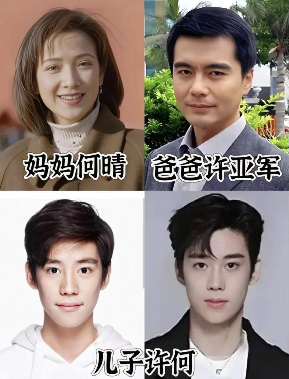 许何只叫何晴一个人为妈妈，妈妈在孩子心目中的地位，是任何人都无法取代的，许何看起