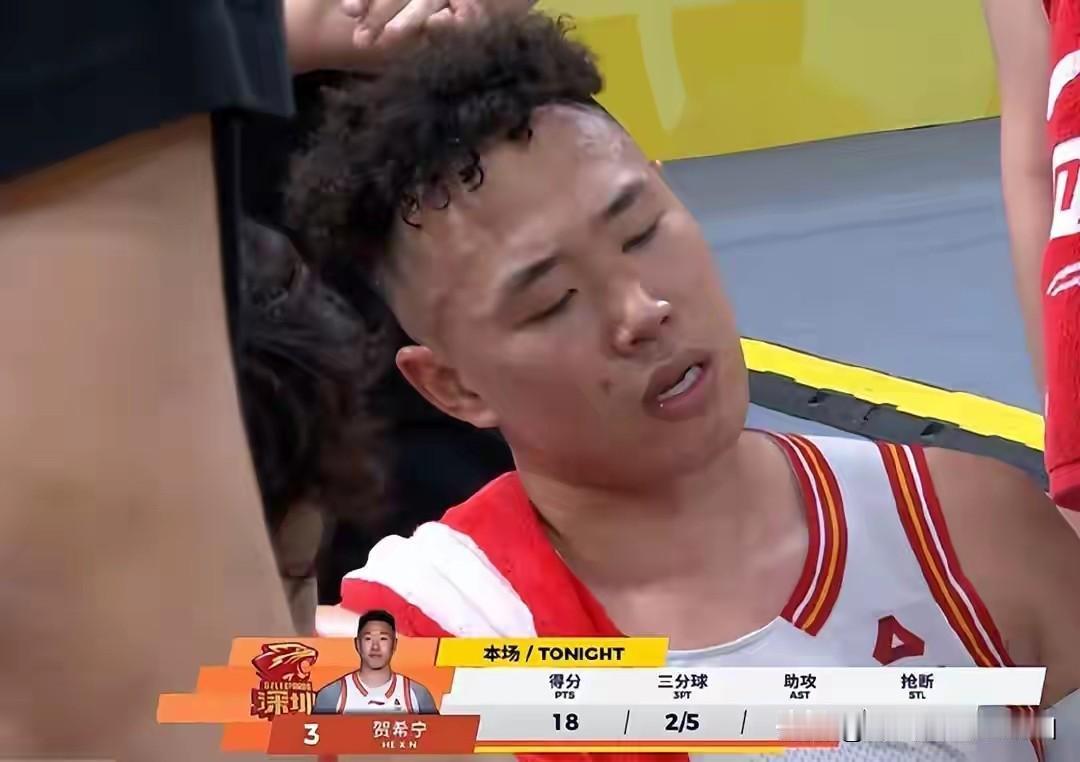 贺希宁在半决赛的表现被誉为最水MVP，主要有三个原因。1、没有了小史密斯在进攻