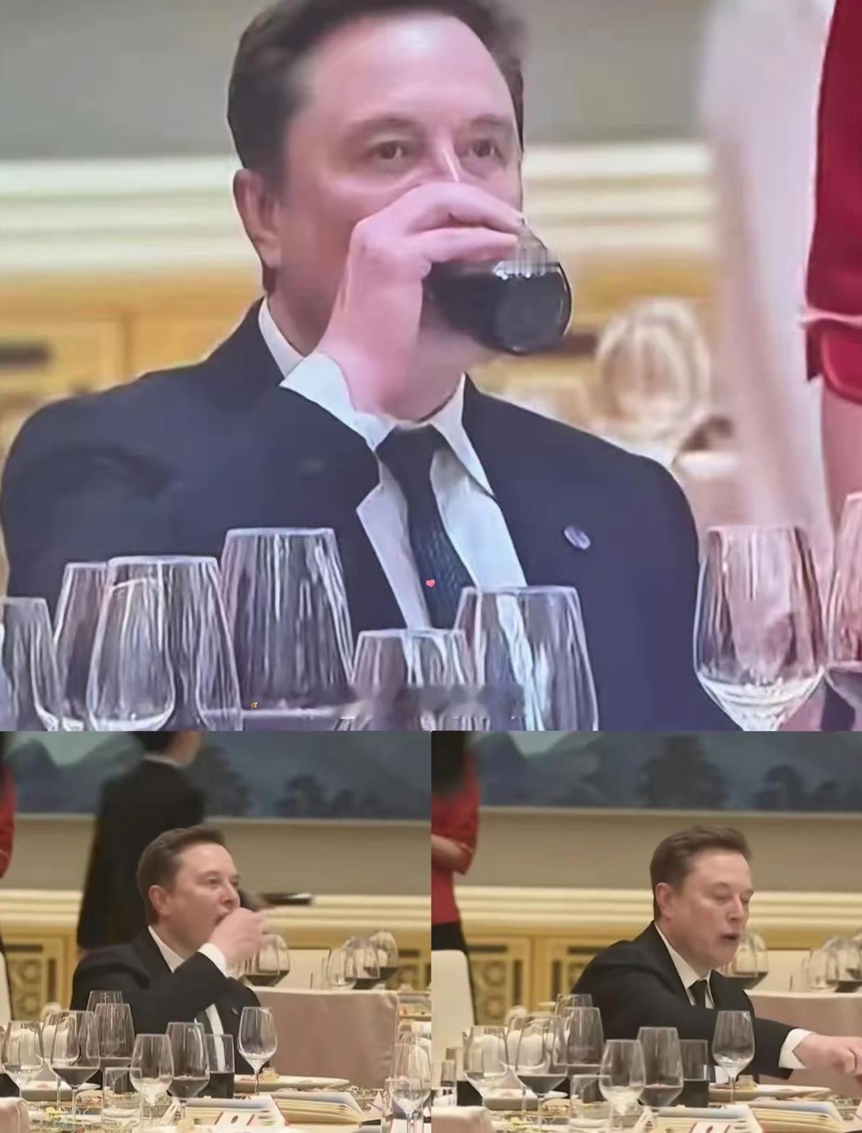 马斯克国宴偷吃凉菜被抓！全网看完直接笑喷身价碾压全球绝大多数人的世界首富，在