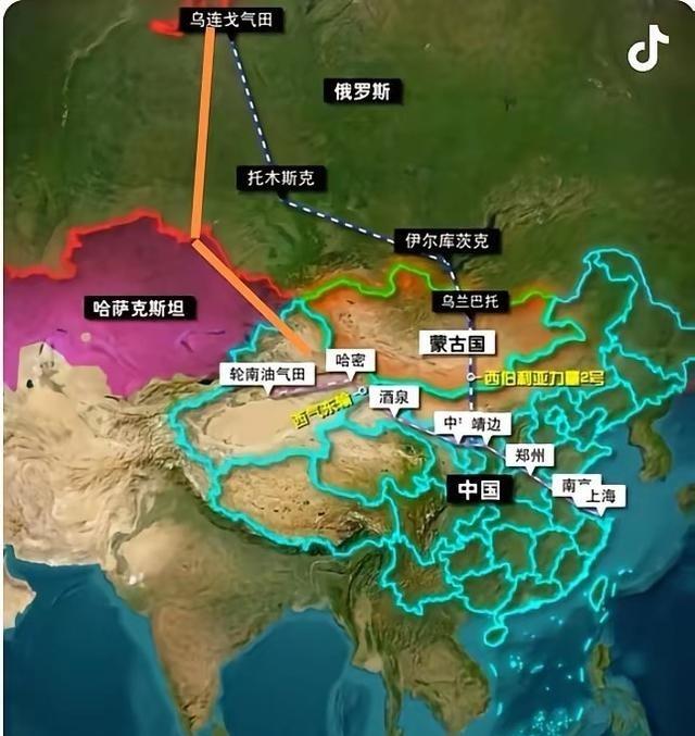 俄罗斯不知怎么想的，不喜欢中俄天然气管道直通，非要走俄蒙中线路。这件事看起来只