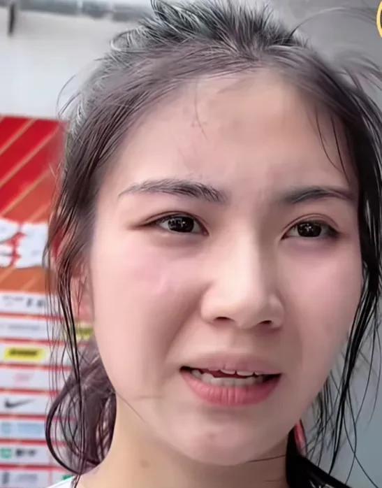 中国体坛两大最美女神素颜后的样子其实也不惊艳!图一:被称为田径届刘亦菲的夏思凝