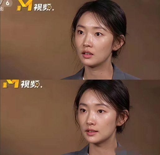 这位姑娘特别的实在，据说央视频道采访她，但要求素颜出镜，于是她毫不掩饰地以真实的