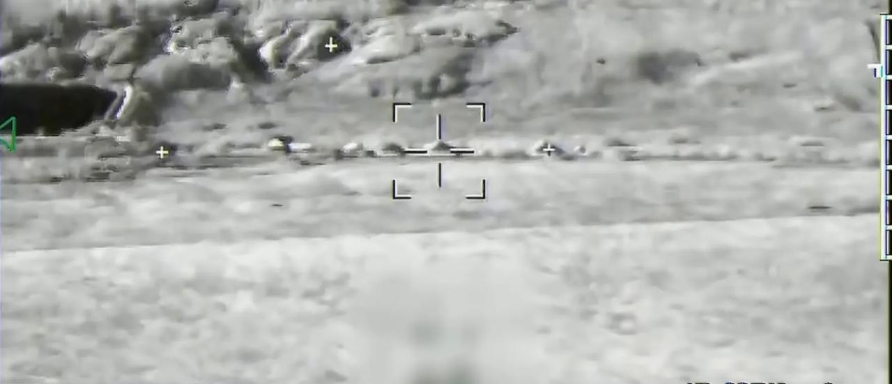 俄军Kh-39空地导弹（代号“产品305"，又称LMUR）准确命中目标的过程