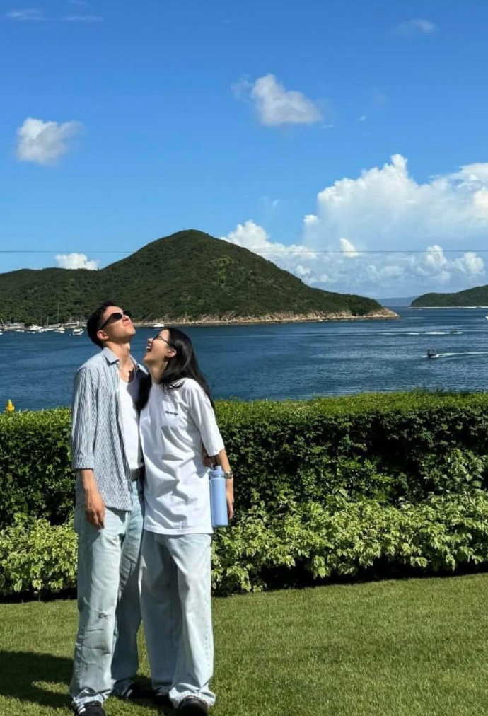 陈奕迅女儿陈康堤与她的日本混血男友！​​​