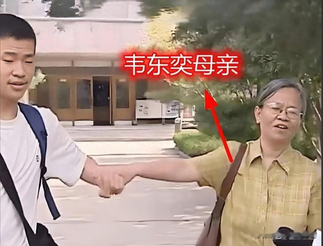这是北大韦神的亲妈！说实话，这气质别说韦东奕，全网家长看了都得服。60岁女
