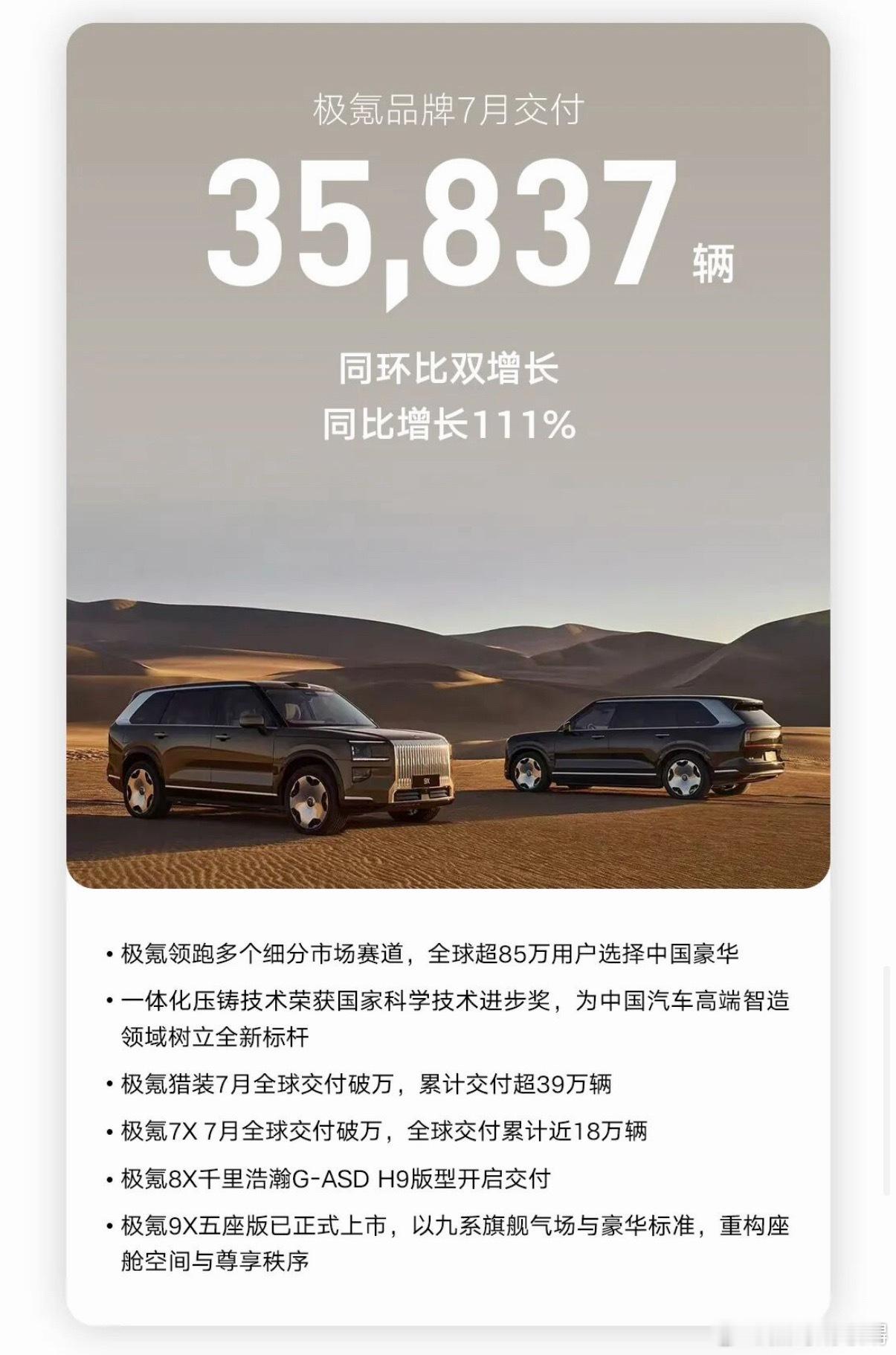 月销25万辆还“自我革命”，吉利这步棋下得够狠车市传统淡季的7月，吉利交出了一份