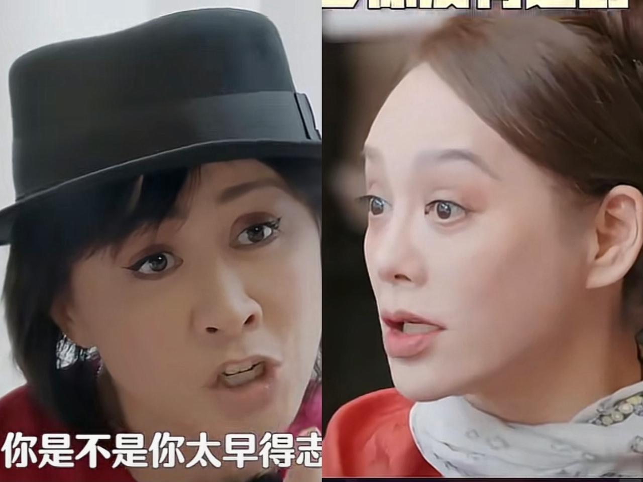 刘嘉玲说宁静太早得志，所以形成了什么都不管不顾的性格。宁静连连说：不是，不是