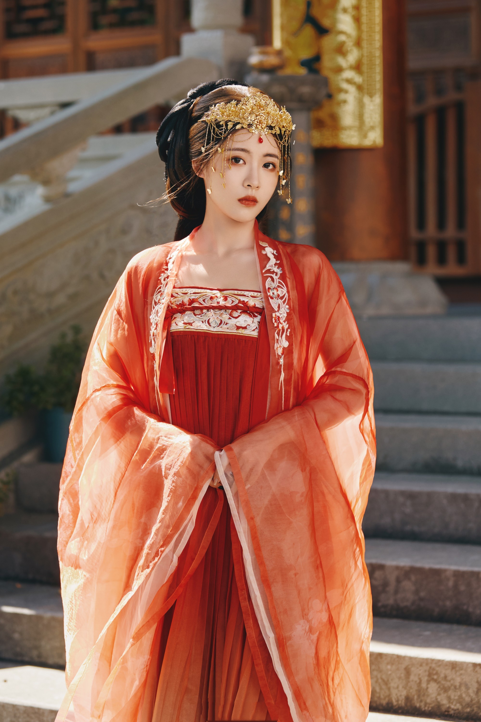 孙芮迷人古风穿搭大赏​​​