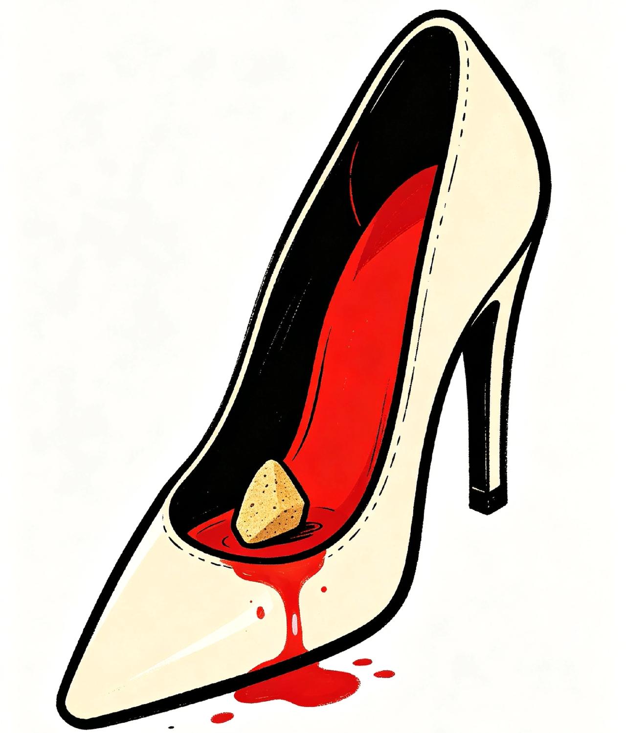 有人说，婆婆的刁难，就像鞋里的沙子，不大，但能磨得你满脚是血泡。最磨人