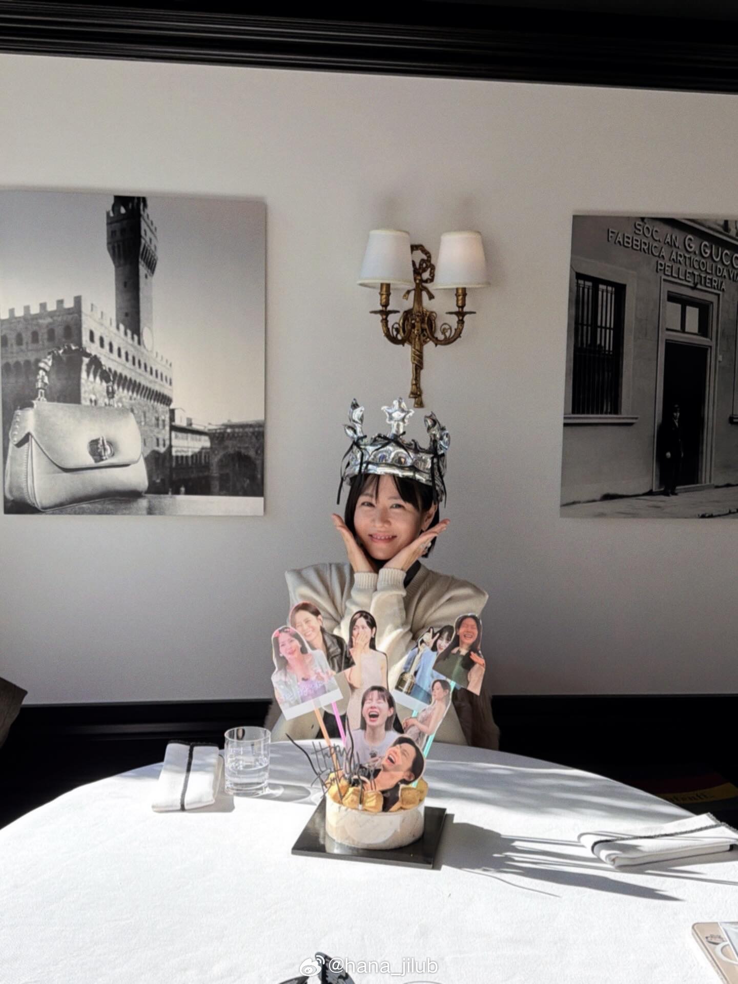 孙艺珍ins更新生日🎂🎂🎂