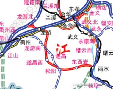 规划方案几经调整！衢丽铁路北端接入龙游站，路网衔接带来哪些利弊？衢丽铁路早期规