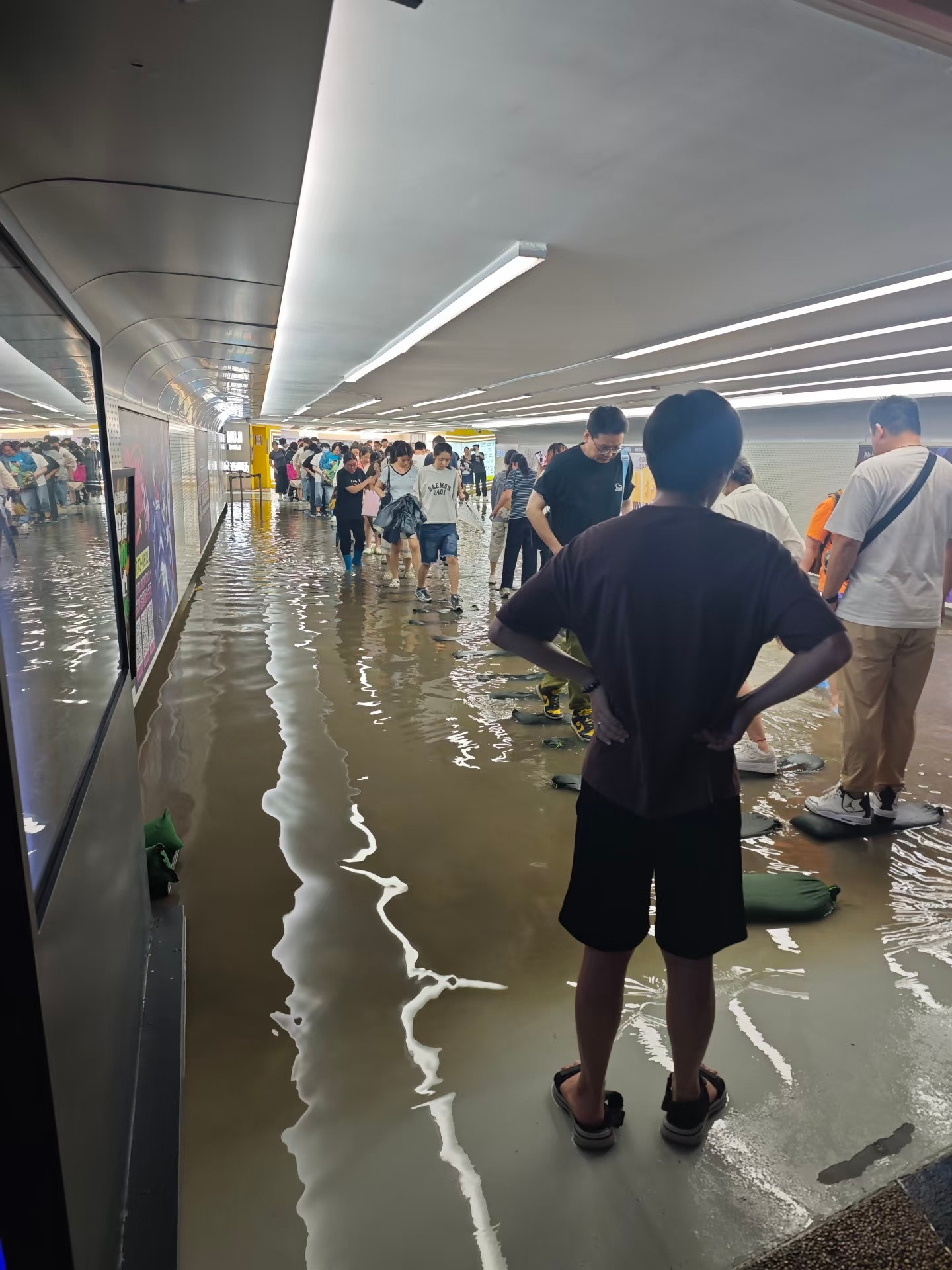 上海五角场4小时雨量197.8毫米上海突然就下暴雨了，而且下的还很大……五角场