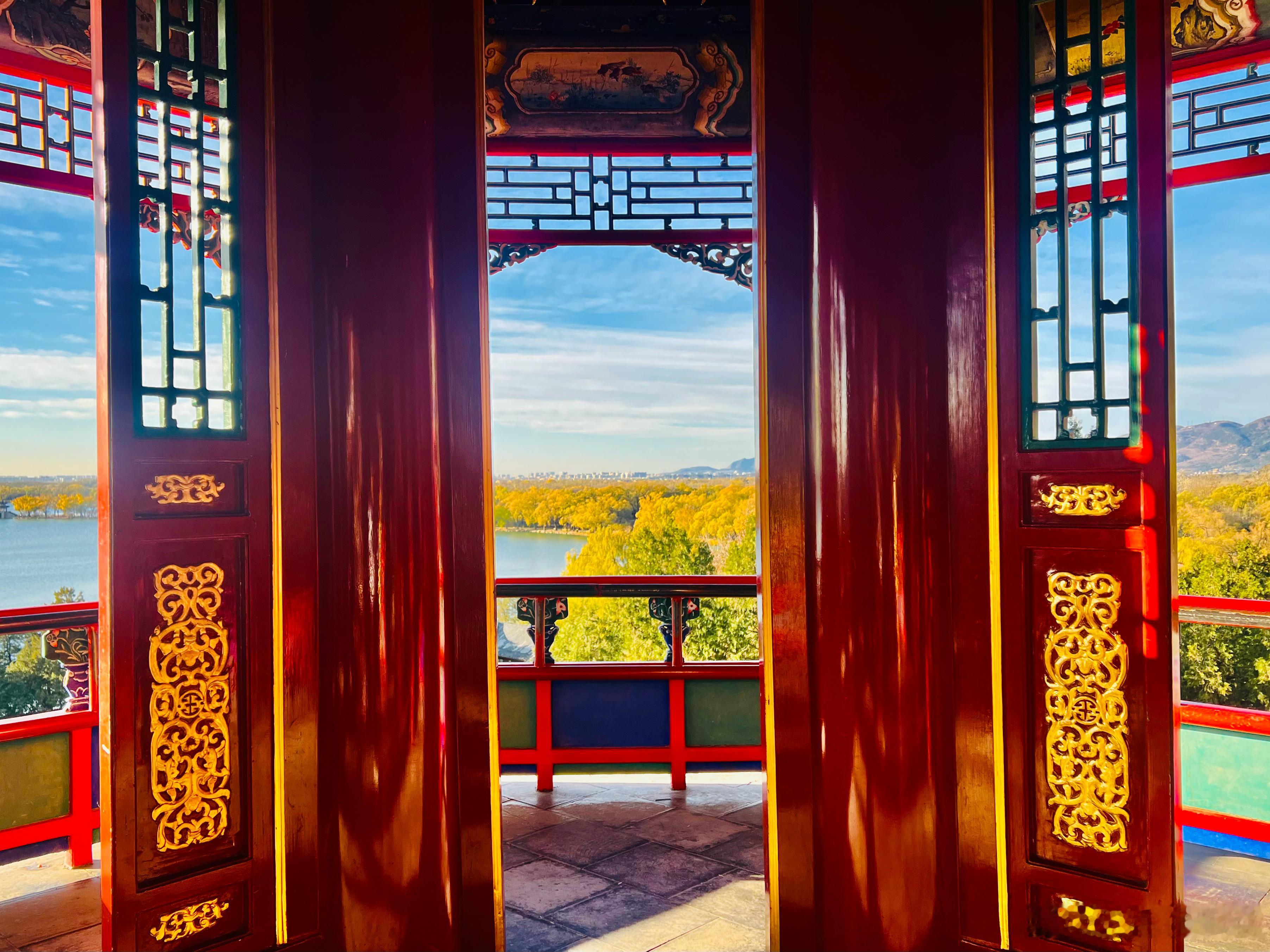 初冬的颐和园 画中游摄影北京你好