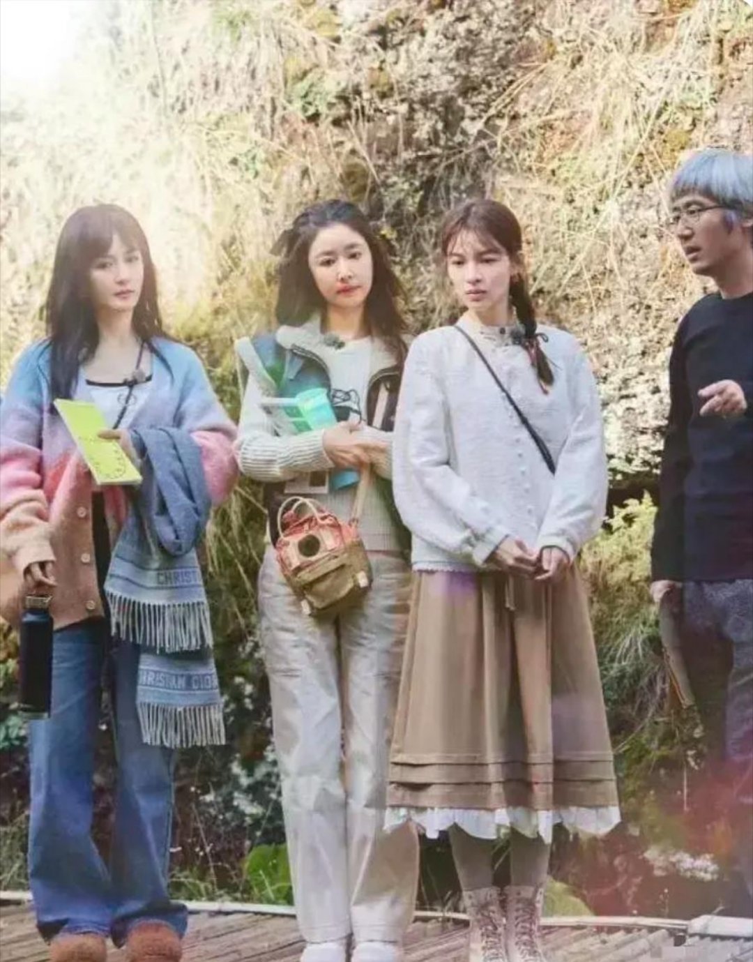 几个女星年轻时的照片，林心如是真好看