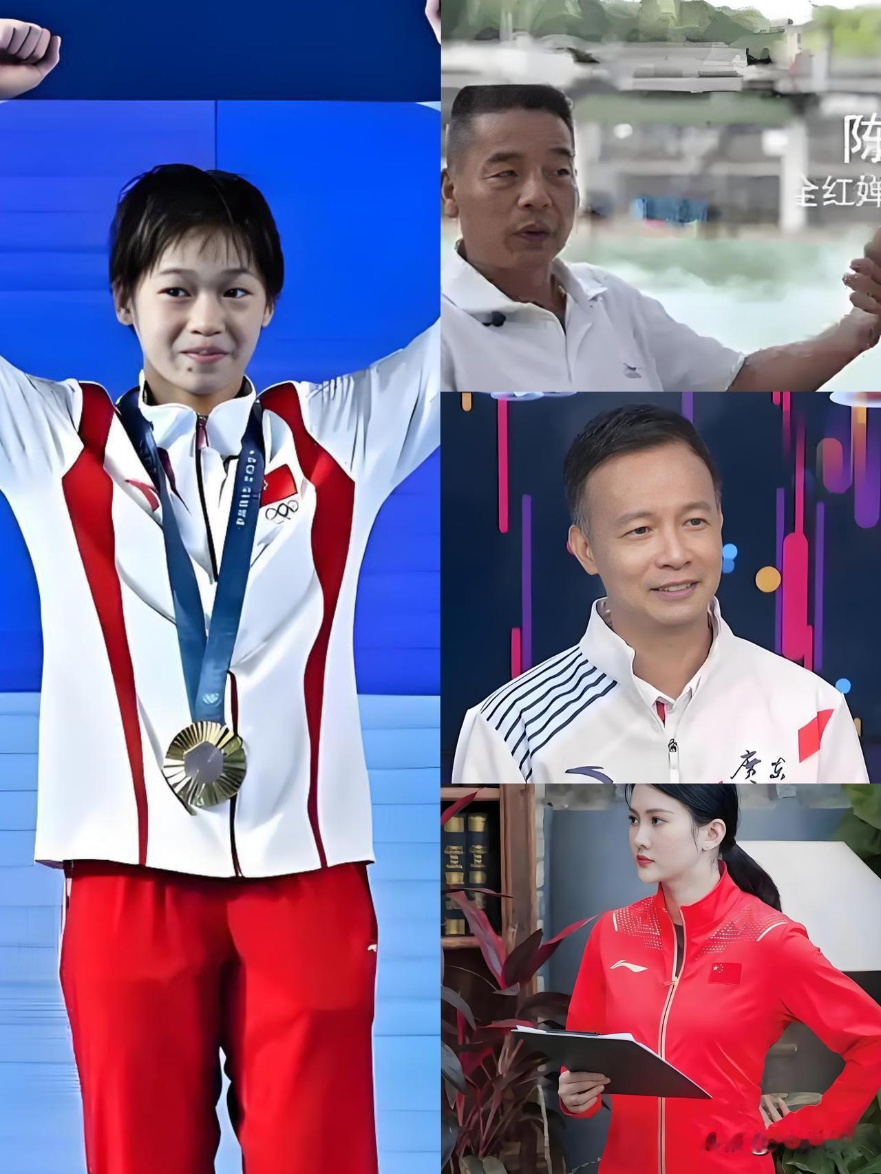 全红婵，最值得她感恩的不是陈若琳也不是带她出来见见世面的何威仪而是那个最先发