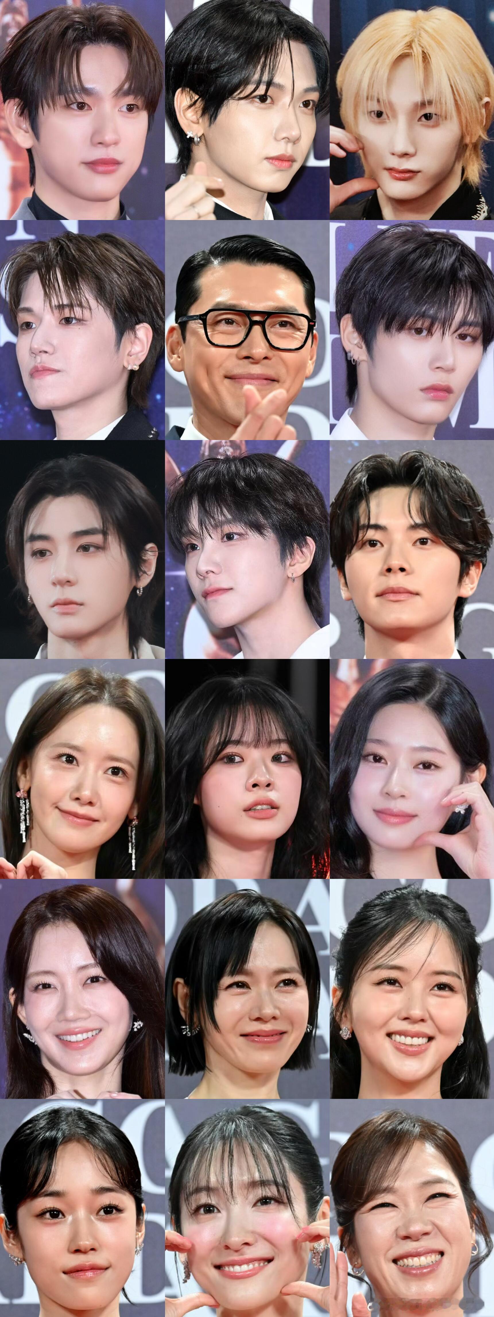 第46届青龙电影奖红毯新闻图怼脸玄彬、孙艺珍、林允儿、金所泫、李在仁、朴珍荣、明