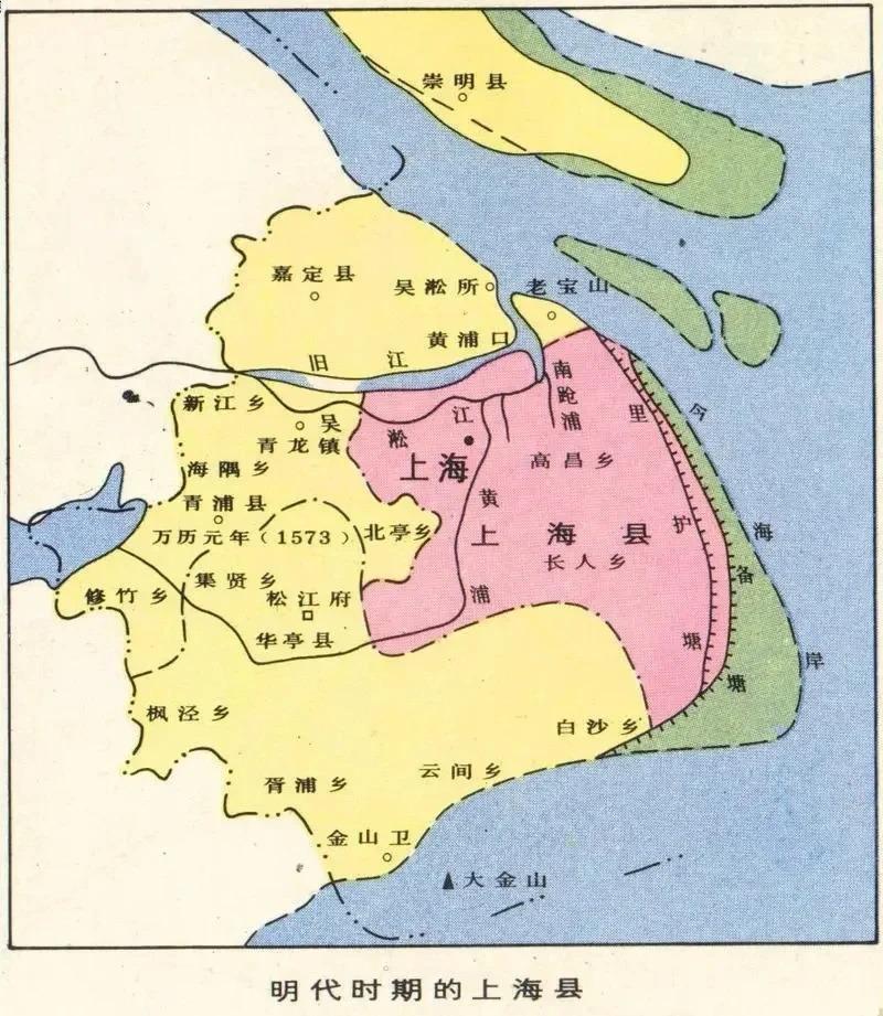 上海的“三块地”：租界、华埠与老上海县。元（1291年）上海设县，县治就在今天的