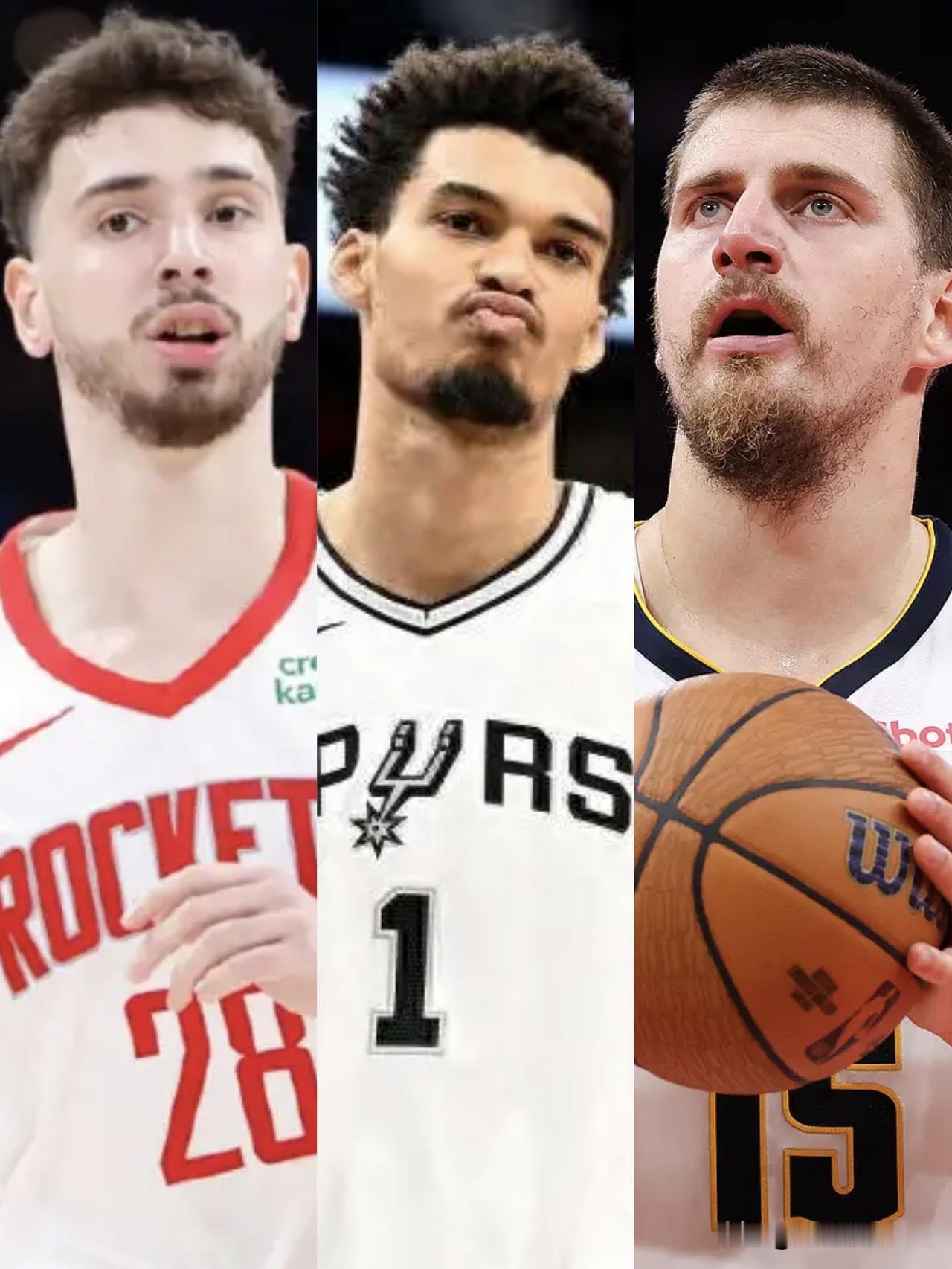 12月19号的申京，和西部另外2位超级中锋比，差在哪里？1、火箭队申京，36