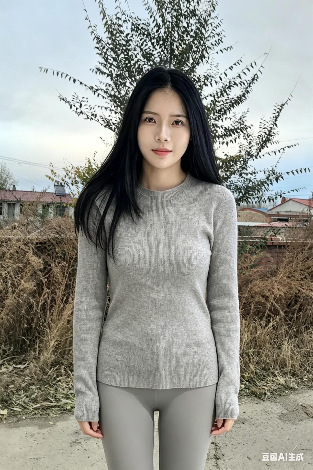 乡野风情，倩女风彩