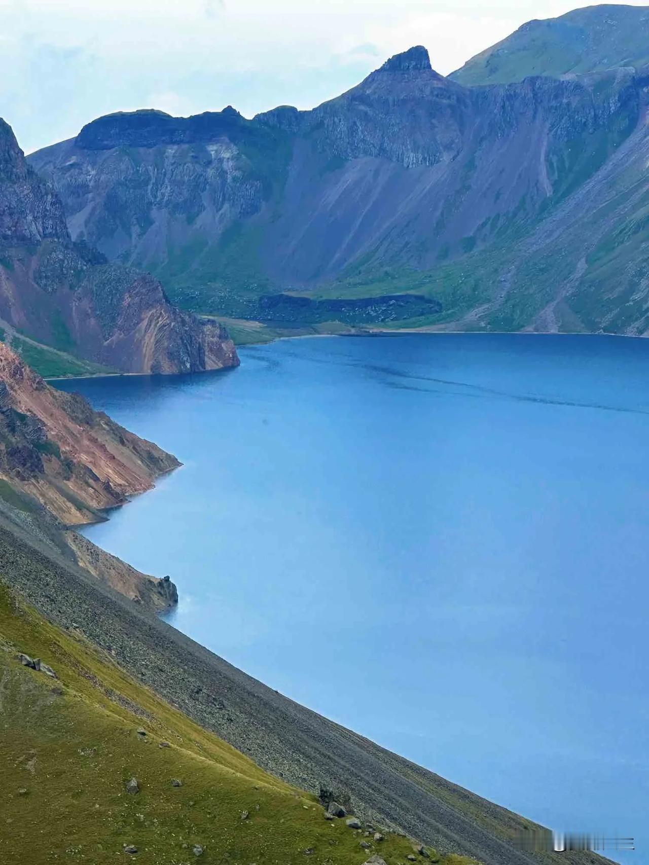 长白山天池真美